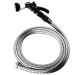 욕실청소 베란다청소 호스릴 수도꼭지 화분 스텐호스 5M 베란다용 28SW2B76E1