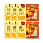 CJ 업소용 이 마트 냉동 경양식 식자재 옛날 미니 돈가스 꼬마 돈까스 400g 6개