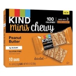 카인드 KIND 27895 Minis Chewy 땅콩 버터 23g 0 8온스 10 팩