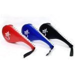 투기 스포츠용 더블패드 손목끈 발차기 미트