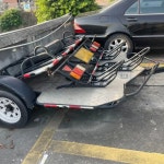 오토바이 받침대 앞바퀴 바퀴 도구 거치대 정비 보호 지지대