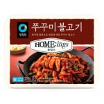 청정원 소문난 청정원 호밍스 쭈꾸미불고기 550g 정원이샵 홈파티음식 캠핑요리 맥주안주 야식 간편식 홈캉스 풍미업 모에모에큥