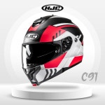 HJC 오픈페이스 헬멧 V30 센티 홍진 L MC1SF