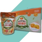 마이제주젤리 귤이퐁당 젤리 1박스 8봉지 하리보 제주 젤리 귤 기념품