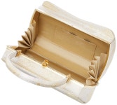 세비안 쿠사이 핸드백 세트 화장 일본제 은 G6755-2