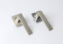 도무스 니켈 사각 문고리 고급방문손잡이 DOMUS 511NI