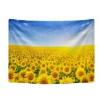 해바라기 그림 천포스터 돈들어오는 벽인테리어 거실 현관 두꺼비집 가림막 커튼 SN 금전운해바라기