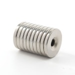 네오디뮴 원형사라 자석 10개입 18x3mm 홀84 마그넷