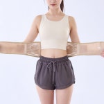 라라무브 라라무브 슬림 폭좁은 의료용 허리보호대 척추 복대 압박 벨트 밴드 디스크 약국 헬스 복압 얇은