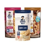 퀘이커 350g 클래식오트 골든넛츠 크랜베리 각1개 총3개