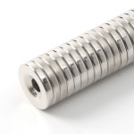 네오디뮴 원형사라 자석 50개입 8x3mm 홀63