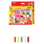 아모스 클레이아트 미니어쳐만들기 7살유아 창의미술 세트 컬러점토 diy