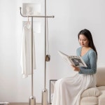 실버 행거 옷걸이 의류 폭75cm 카페 진열대 실버행거 A타입 B타입 둥근바닥 싱글로드