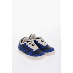 디젤 키즈 투톤 가죽 스웨이드 S-우키요 로우탑 스니커즈 BC0533 P0748 H9892 604560