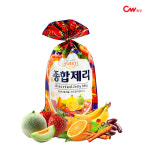 청우식품 청우식품 청우 제리종합 500g 천연색소 6가지맛 대용량 젤리