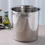 스텐 BMP 5호 비엠피 원형 소스통 뼈통 업소용 주방용품 수저통