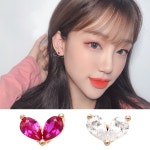 1 1 걸핀스 심쿵 피어싱 써지컬 스틸 푸샤1 1 PC444