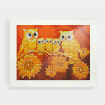 더블유 110 1에서 170사이 맞춤 보석십자수 알루미늄 액자 가로형