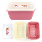 밀폐용기 3L 야채 채반 반찬통 야채보관용기 채소보관