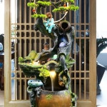 인테리어 실내분수 분수대 연못 폭포 인공