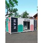 이동화장실 화장실 아웃도어뷰 화장실 맞춤형 공장지역 공중화장실 투어캠핑 공중화장실