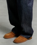 브랜디드 브랜디드 BRANDED 612 HARD TWIST DENIM INDIGO JEANS EXTRA WIDE STRAIGHT 1WASH