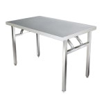 스텐 사각테이블 접이식 사각 스테인리스 바비큐 테이블 포차 1 업그레이드 특두께 가로 60 세로 40 높