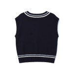 레노마키즈 레노마키즈 주니어 여아 남아 박시핏 꽈배기 니트 조끼 걸그룹 스쿨룩 150 R243K453