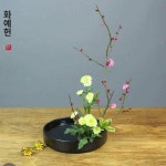 선의복고화분수배사경판도자기꽃꽂이소원류일본식검산꽃꽂이동방화도기