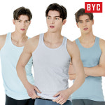 BYC BYC BYC 남성 순면100 유색런닝 남자 메리야스 난닝구