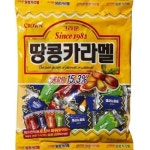 땅콩카라멜 324g 크라운 제과 식음료 껌 캔디류 캔디 땅콩카라멜