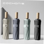 COCHONS 3단 수동 16K 클래식 원목 양우산 L1 UPF30