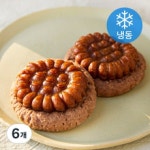 더브레드블루 약과쿠키 전통과자 냉동 75g 6개