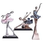 발레하는 조각상 유럽 디자인 발레니나 소품 C형 엔틱