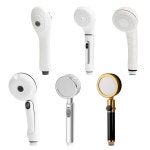 절수 온오프 버튼 샤워기 가정 샤워헤드 6종