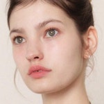 제이로렌 하트 라인 귀걸이 G0289