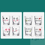 예진상점 소주잔4p 선물용소주잔 예쁜술잔