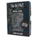 Fanattik YU-GI-OH - Dark Paladin - Carte en Metal Collector