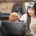 안전한 강아지 이동가방 차량용 애견 카시트