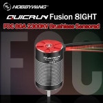 HOBBYWING QUICRUN 퓨전 8 라이트 브러시리스 센서 모터 ESC 18 RC 카 락 크롤러 전원 시스템용 통합 투인