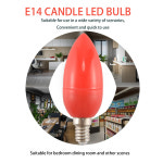 LED 촛불 조명 전구 포춘 램프 신 조명 에너지 절약 촛불 조명 E14