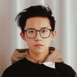 남성 뿔테 안경 둥근 사각 초경량 무도수 3종