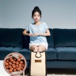 청운산업 한일의료기 접이식 황토볼 건식 족욕기 편안 5년 보증-D