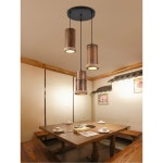 대나무 일식 이자카야 주점 선술집 천장 등불 초밥집 조명