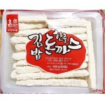 한맥식품 한맥 업소용 생 대용량 바삭한 경양식 옛날 얇은 돈가스 한줄 김밥 돈까스 1kg 30개