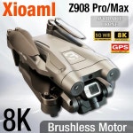 취미 드론 샤오미 Mijia Z908 Pro MAX 8K ESC 전문 4K 광학 흐름 현지화 3 면 장애물 회피 쿼드콥터 장난