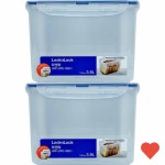 주방 용기 빵통 직사각 3 9L 2입