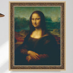 다빈치 기획전 명화 그림 앤티크 액자 선물 모나리자 외 7종 홈 카페 회사 인테리어 벽 대형