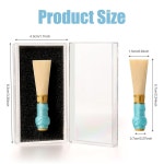 휴대용 케이스가 XYW 아티스트 바순 리드 미디엄 소프트 - 초보자에게 이상적이며 전문 바순리스트가 수작업으로 제작했습니다 Medium