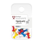 바이하츠 바이하츠 컬러 슈파핀 SP 압핀 압정 앞핀 칼라압핀 고정핀 사무용 문서 메모보드